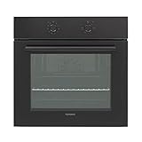 Telefunken ECB65A-B Einbaubackofen ohne Kochfeld, 65 Liter, 10...