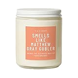 CE Craft Duftkerze 'Smells Like Matthew Gray Gubler' – Vanilleeiche Kerze...