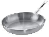 METRO Professional Bratpfanne, Edelstahl, Ø 32 cm, Induktion, ofenfest,...