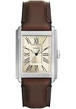 Fossil Carraway uhr für Herren, Quarzwerk mit Leder- oder...