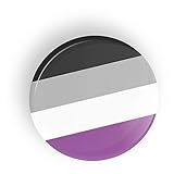 Asexuell Asexual Stolz-Flagge Pin-Abzeichen-Schaltfläche - Pin zurück...