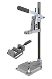 wolfcraft Bohrständer mit Schraubstock - 3406301 - praktisches Set zum...