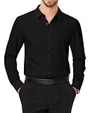 J.VER Herren Hemd Langarm Freizeithemd Regular Fit Businesshemd Modische...