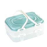 Party Container Kuchenbehälter Kuchen Transportbox Cupcake Muffin...