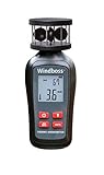 Windboss®2 Windmesser mit Thermometer für Surfen, Segeln, Kiten und alle...