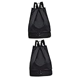 DEARMAMY 2St wasserdichte Sporttasche sportbeutel Gym Bags fächer faltbar...