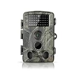 Digitgarden Wildkamera, 16MP 30fps Wildkamera, Nachtsicht (42 LEDs), 120°...
