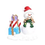 Smileshiney Weihnachts-Schneemann-Figuren,Schneemann-Figuren Weihnachten |...