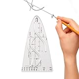 Parabelschablone Mathe, Zeichenschablonen, Acryl-Schablonen, Lineale,...