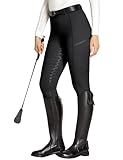 FitsT4 Sports Reitleggings Damen Reithose Mädchen Silikon vollbesatz mit...