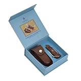 Laguiole Heritage Segel-Klappmesser mit Lederetui – Elegantes...