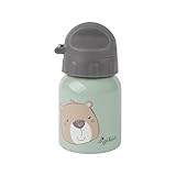 Sigikid 25377 Edelstahl Trinkflasche Bär 250ml empfohlen für Kinder ab 1...