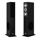 mohr 1 Paar Standlautsprecher SL15 schwarz Lautsprecherboxen, HiFi Klang...