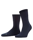 FALKE Unisex Socken Run U SO Baumwolle einfarbig 1 Paar, Blau (Marine...