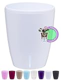 Santino Orchideentopf D 15cm mit Dochtsystem und Wasserstandsanzeige für...