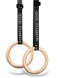 Die Ringe® Turnringe Set Essential - Wettkampf Norm - 28mm Griff Gymnastic...
