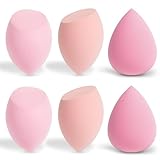 AiQInu 6 stück Make Up Schwamm, Foundation Beauty Blender, Makeup Sponge...