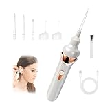Ohrenschmalz Entferner Sauger mit Led-Licht, Elektrisch Ohrenreiniger...