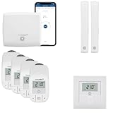 Homematic IP Funk Smart Home Heizungssteuerung Komplettpaket für 4...