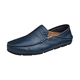 Herren schuhe, Elegant Loafer: Freizeitschuhe, Leder Slipper Arbeitsschuhe,...