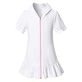 Kleid für Mädchen - Elegant Kurzarm Sommerkleider Kinder Buntes Kleid...