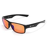 BlueX X100 • Gaming Brille TR90 Super Leicht - Blaulichtfilter...