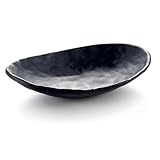 gvivej Schlüsselschale, Deko Flur Bowl, Schwarze Schmucktablett,...