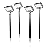 Jefedana Solarlampen für Außen Garten: IP65 Wasserdicht Solarleuchten...