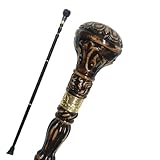 JMMSP Vintage- Handgeschnitzter gehstock Aus Holz Für Männer Und Frauen,...