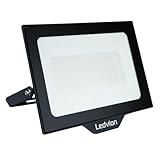 Ledvion LED Strahler, Inkl. 0.5M Kabel, 100 Watt Osram LED Strahler, 4000K...