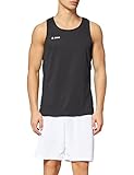 JAKO Herren Løb 2.0 Tanktop, Schwarz, M EU