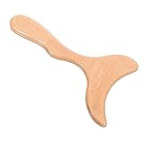 Veemoon Gua Massage Werkzeug Ergonomische Körpermassageplatte aus Holz...