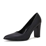LAICIGO Damen Pumps mit spitzer Zehenpartie, grober Block, hoher Absatz,...