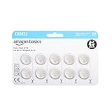 Amazon Basics CR2032 Lithium-Knopfzellenbatterie, langanhaltende Leistung,...