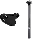 FISCHER Fahrrad Sattel City Memory Foam R.e.Med, Fahrradsattel für City...