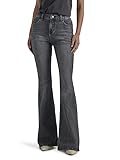 Lee Legendary Mid Rise Flare Jeans für Damen, Blurred Darks, 38