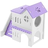 SUPVOX Hamsterhaus aus Stabilem Buntes Nagerversteck mit Rampe Vielseitiges...