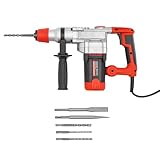 LKHDONG Bohrhammer 2200W Abbruchhammer Multifunktiona Betonhammer mit 6...