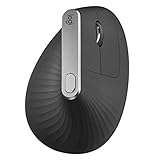 Logitech MX Vertical, Ergonomische Kabellose Maus, Bluetooth und 2.4 GHz...