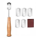 Pevlkawr Bäckermesser Brotmesser Teigmesser, Brot Einschneidemesser, Teig...