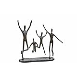 Casablanca - Design Skulptur - Jumping - Gußeisen - brüniert - Höhe 20...