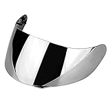 Für AGV K3 Visier, Qiilu Motorrad Windschutz Helm Linse Visierschutz...