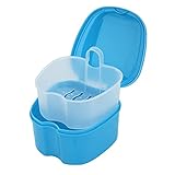 Prothese Box Zahnprothese Box Retainer Container Aufbewahrungsbox mit...