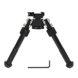 V8 Taktik Zweibeine, 360 Degree Rotation Aluminum Alloy Bipod, 6,5...