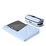 YETI Lowlands Blanket, Multi-Use Blanket with Travel Bag, Big Sky Blue