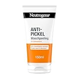 Neutrogena Anti-Pickel Waschpeeling (150 ml), sanftes Anti Pickel Peeling...