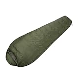Winterschlafsack - Schlafsack mit Kordelzug für die Kälte | bequem zu...