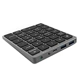 Fangxuee Numerische Tastatur mit USB -Hub und Bluetooth Wireless -...