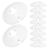 MALUGOGO Dekorative Rohrabdeckungen aus Kunststoff für Badezimmer,...