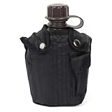 Mil-Tec Unisex – Erwachsene Flasche-14505002 Flasche, Grün und Schwarz,...